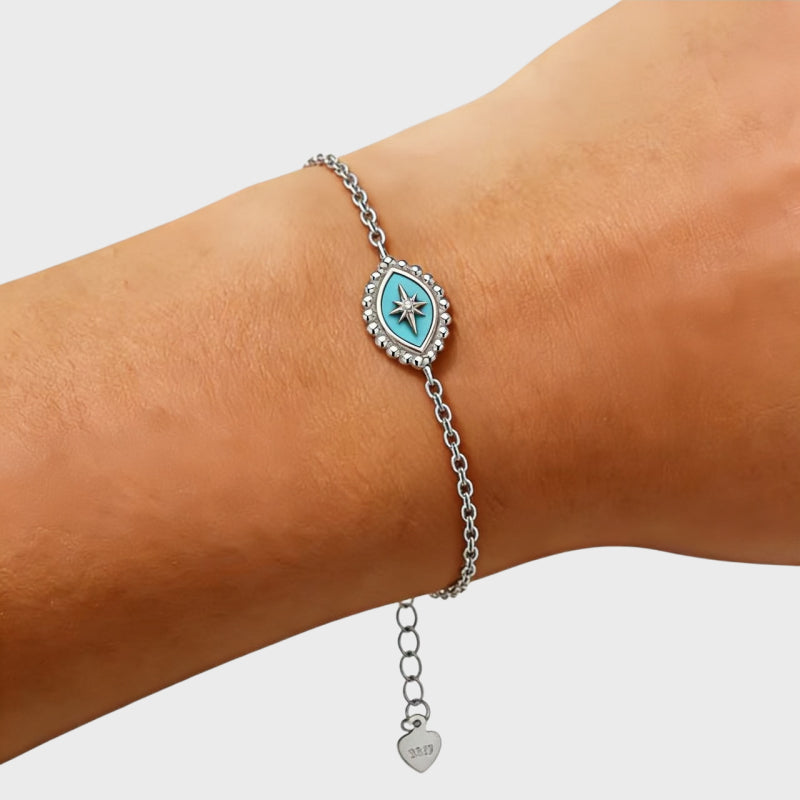 North Star Evil Eye Bracelet
