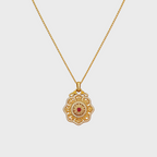 Collier Lotus Cœur pour Bénédictions