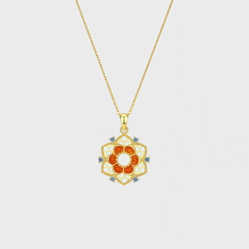 Lotus of Prosperity Necklace