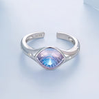 Colorful Evil Eye Open Ring - Protection & Strength