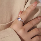 Colorful Evil Eye Open Ring - Protection & Strength
