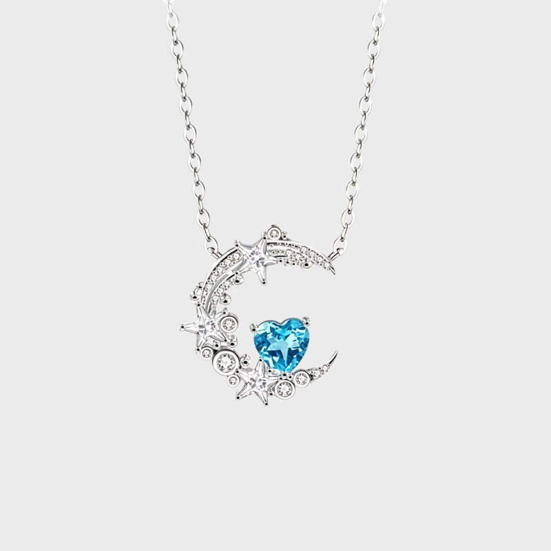 Protective Light Moon & Star Necklace