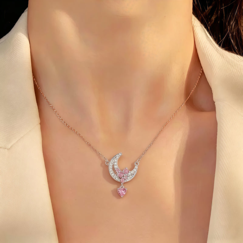 Dreamy Moon & Star Necklace