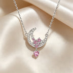 Dreamy Moon & Star Necklace