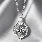 Celestial Lovers Moon & Star Necklace