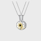 Lovers Moon & Star Necklace
