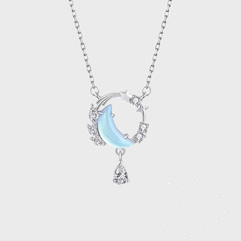 Forever Love Moon & Star Necklace