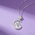 Aura of Moon & Star Necklace