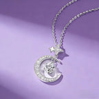 Aura of Moon & Star Necklace