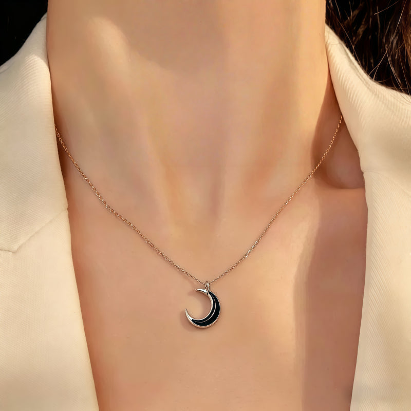 Sincere Care Moon & Star Necklace