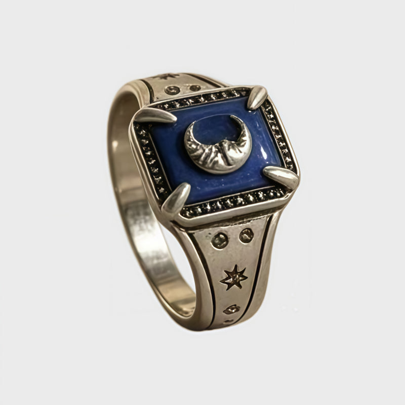 Star Moon Ring – Brings Good Luck & Positive Energy Crystal Jewelry