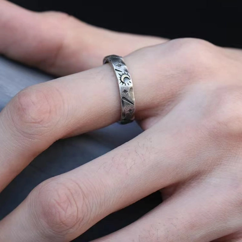 Starry Moon Ring – Brings Good Luck & Positive Energy