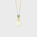 Eternal Grace Natural Hetian Jade Necklace