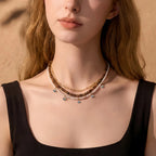 Lagoon Pearl Warding Evil Eye Necklace