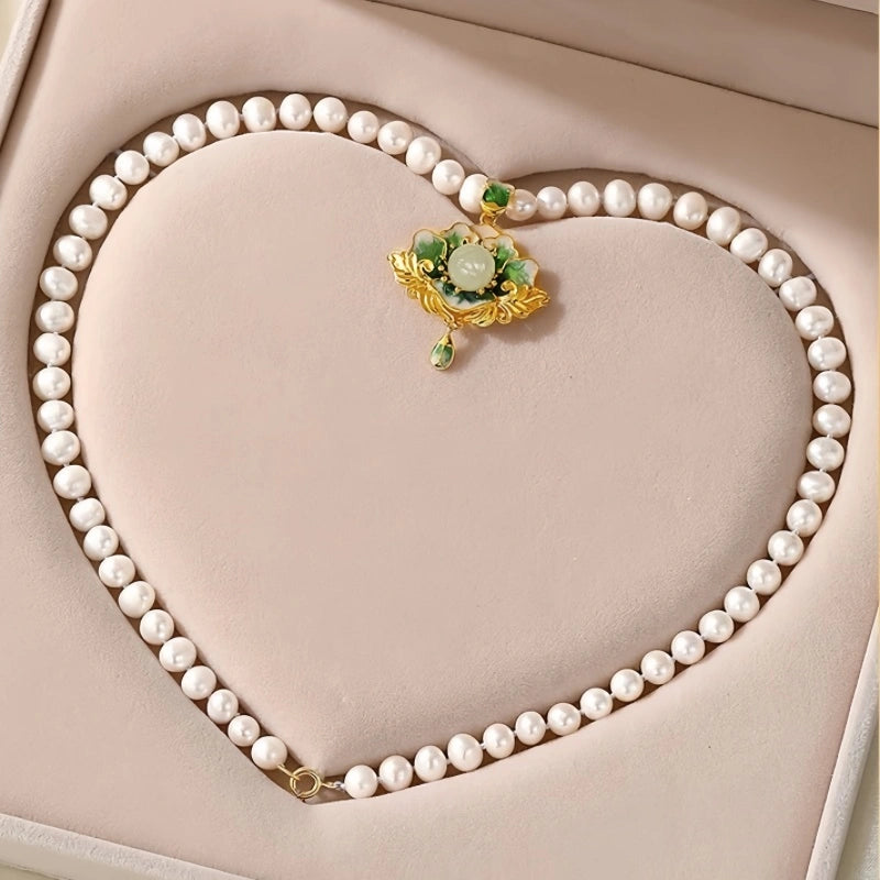 Serene Bloom Lotus Necklace