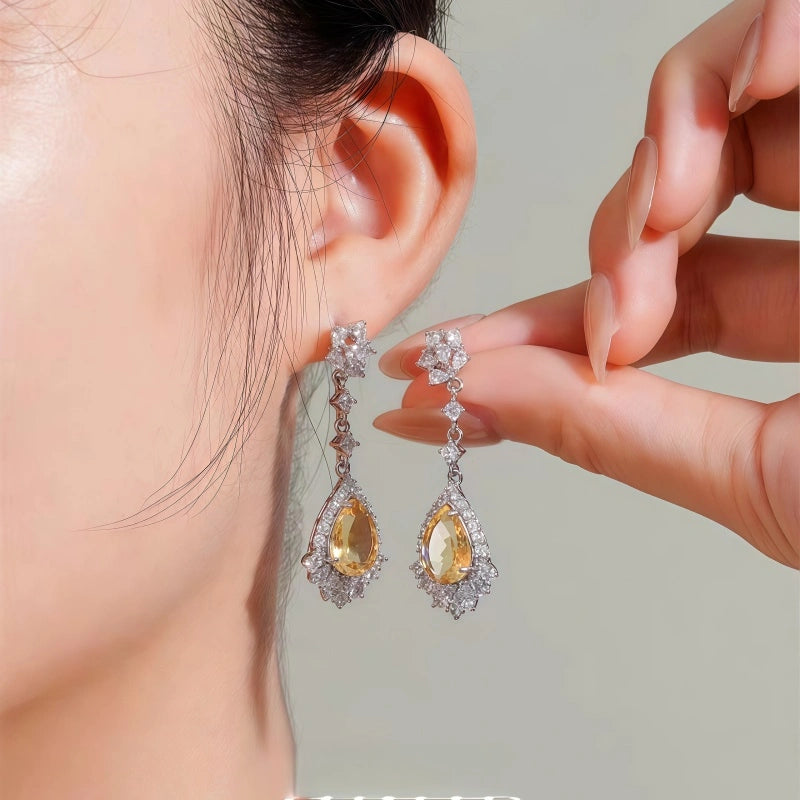Sunlit Abundance Natural Citrine Drops