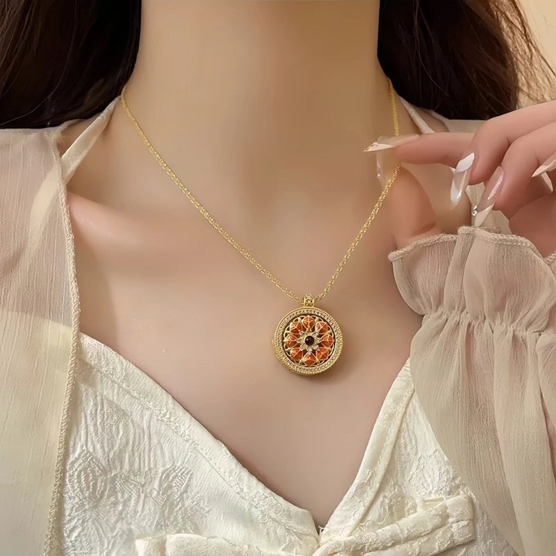 Lotus Charm for Peace Necklace