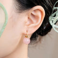 Nirvana Calm Natural Crystal Earrings