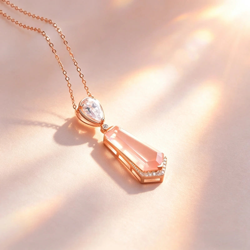 Tear of Love Natural Crystal Necklace