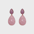 Solace Dew Natural Crystal Earrings