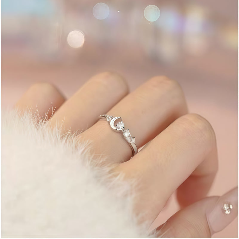 Star Moon Ring – Wear Your Fortune Under the Sky