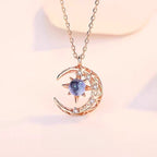 Lunapulse Moon & Star Necklace