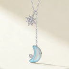 Twilight Shine Moon & Star Necklace