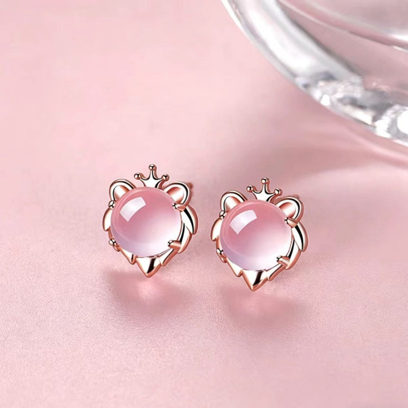 Zodicalm Natural Crystal Earrings