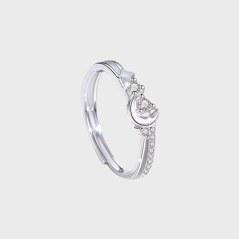 Star Moon Ring – Wear Your Fortune Under the Sky