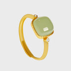 Hetian Jade Open Ring – Gentle Luck, Timeless Guard