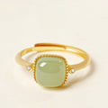 Hetian Jade Open Ring – Gentle Luck, Timeless Guard