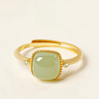 Hetian Jade Open Ring – Gentle Luck, Timeless Guard