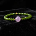 Spring Bloom Hetian Jade Bracelet