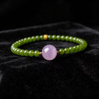 Spring Bloom Hetian Jade Bracelet