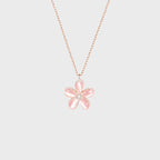 Pink Sakura Bloom Necklace