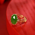 Hetian Jade Lucky Ring – A Touch of Fortune for Every Day