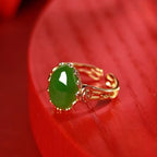 Hetian Jade Lucky Ring – A Touch of Fortune for Every Day