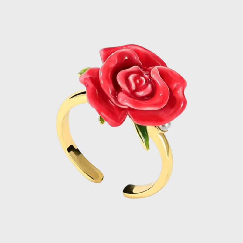 Rose Night Whisper Ring - Love Ring
