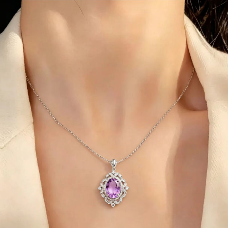 Guard Lume Natural Crystal Necklace