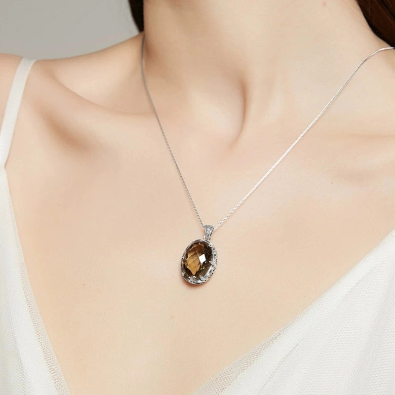 Brave Natural Crystal Necklace