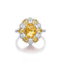 Bague Tournesol Citrine Naturelle – Portez la Fortune, Attirez la Richesse