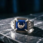 Star Moon Ring – Brings Good Luck & Positive Energy Crystal Jewelry