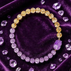 Bracelet en cristal naturel Énergie Or