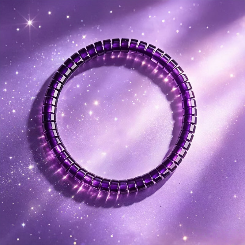 Intuition Glow Natural Crystal Bracelet-Dark
