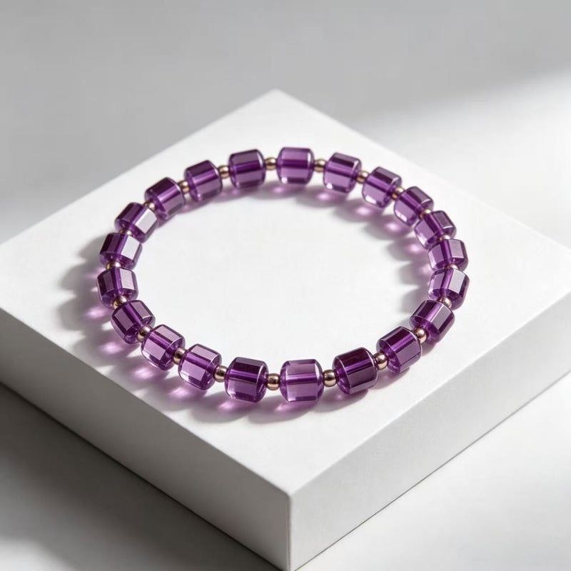 Sweet Link Natural Crystal Bracelet