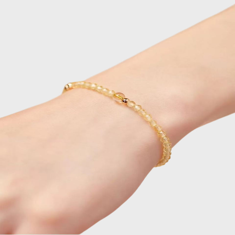 Exquisite Lady Natural Crystal Bracelet