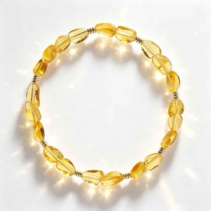 Bling Fortune Natural Crystal Bracelet