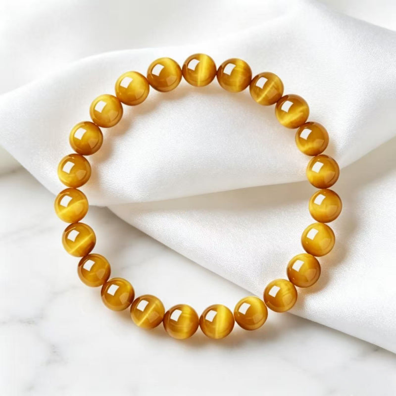 Imperial Protection Natural Tiger Eye Bracelet