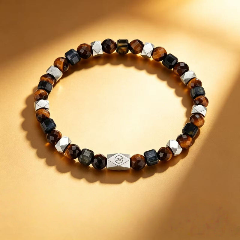 Jungle Soul Natural Tiger Eye Bracelet