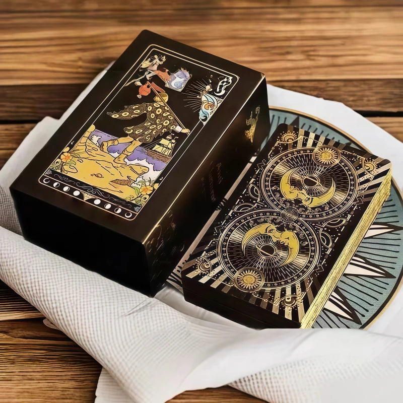 PET Gold Foil Tarot Deck